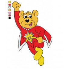 SuperTed 14 Embroidery Design